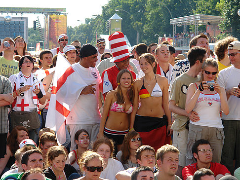 Foto Englische Fans